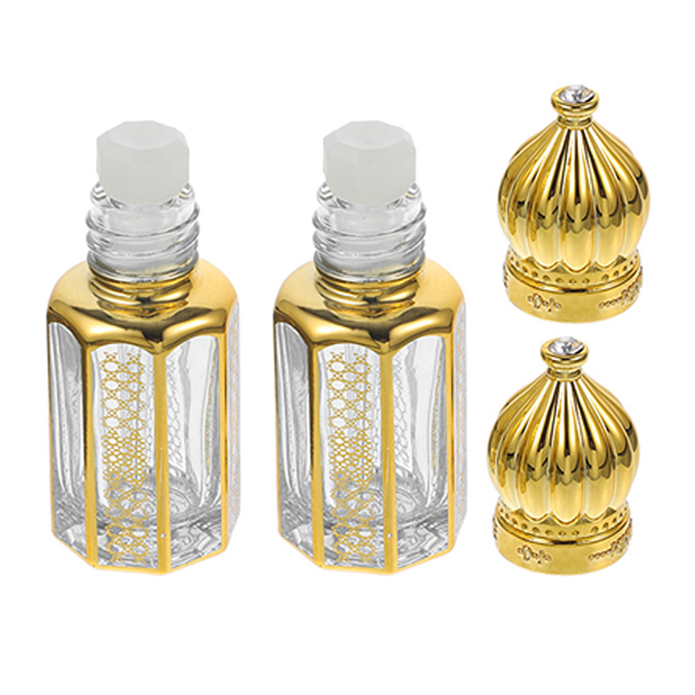 Perfume Fragrance Essential Oil - زجاجتان قابلتان لإعادة التعبئة سعة 3