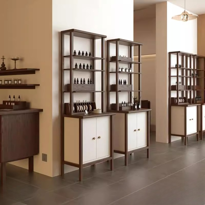 Perfume Fragrance Shop - خزانة حائط لمتجر العطور، خزانة عرض