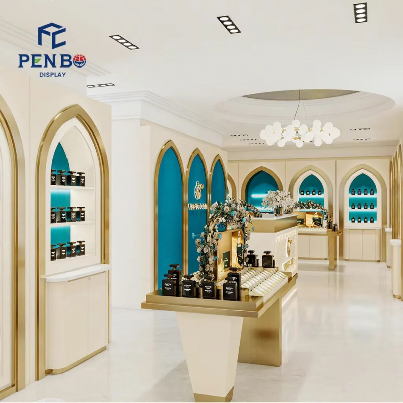 Perfume Fragrance Shop - تصميم متجر عطور مخصص وتصنيع أثاث