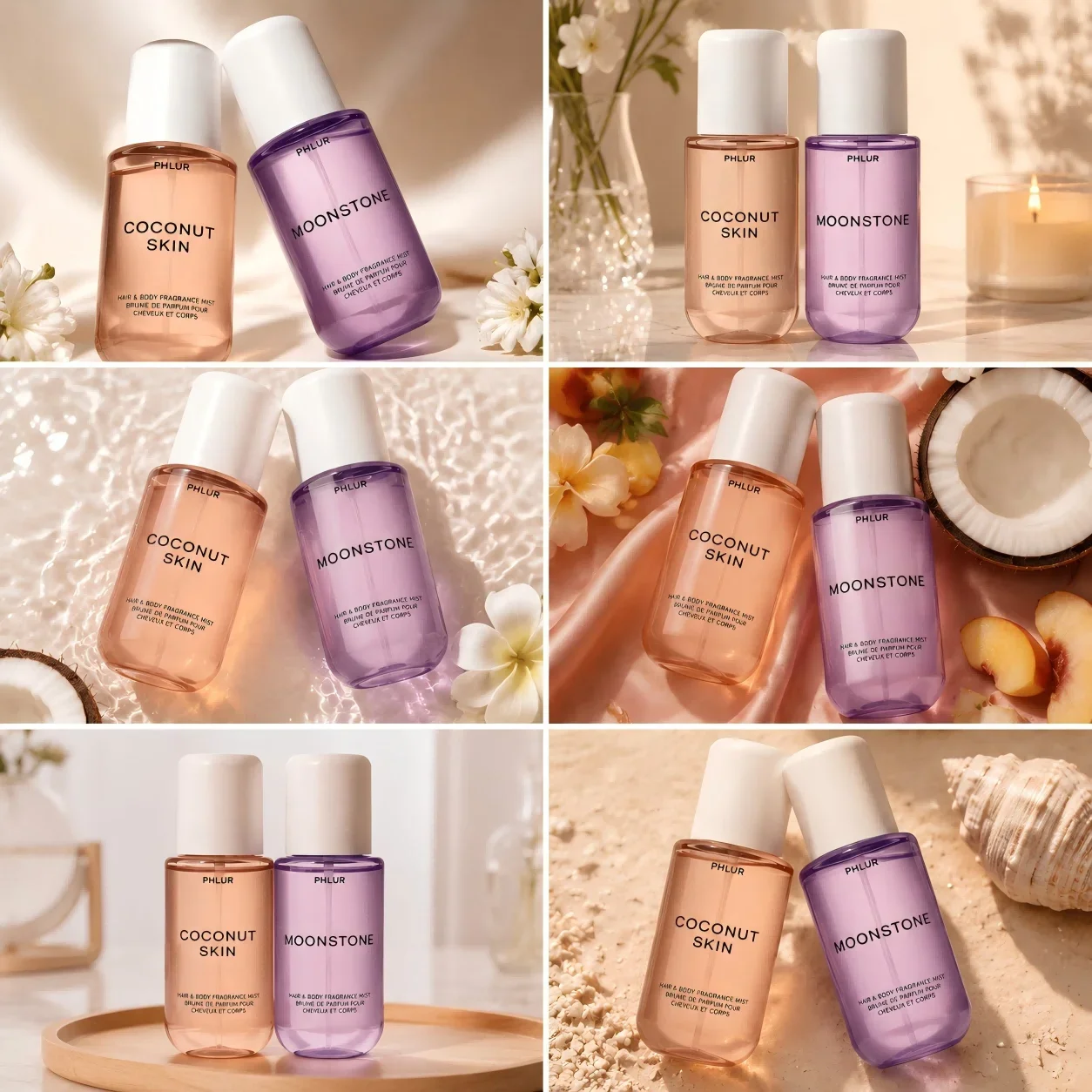 Fragrance Perfume For Hair - مجموعة عطور الجسم والشعر من PHLUR