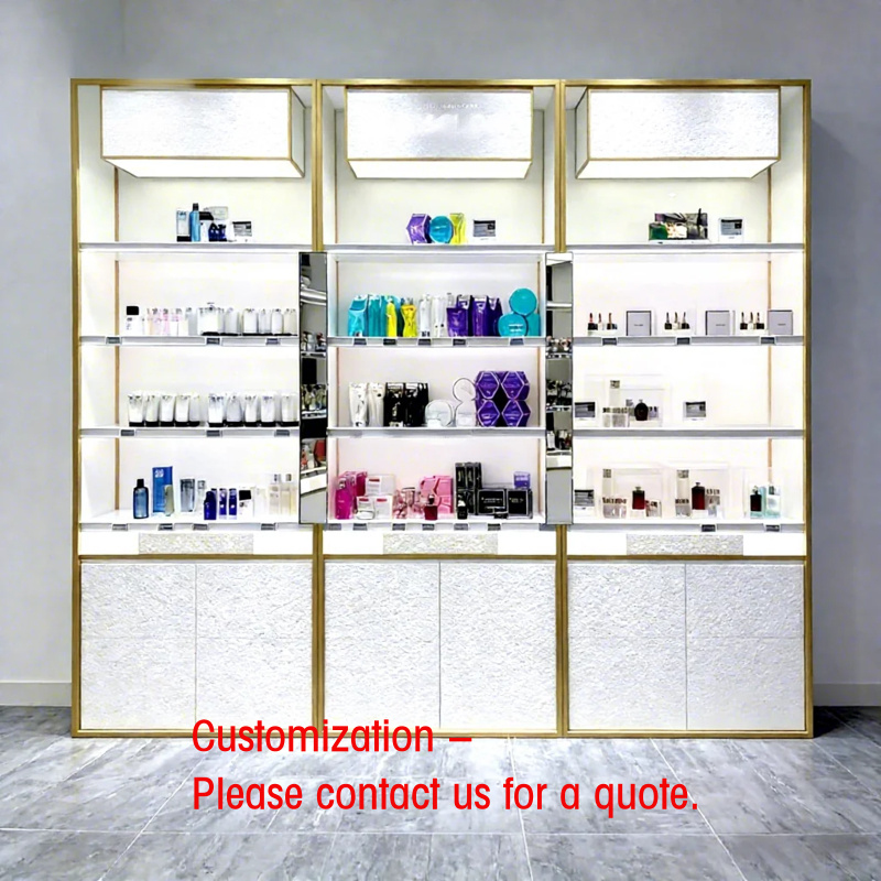 Perfume Fragrance Shop - تجهيزات عرض عطور حديثة وفاخرة بإضاءة