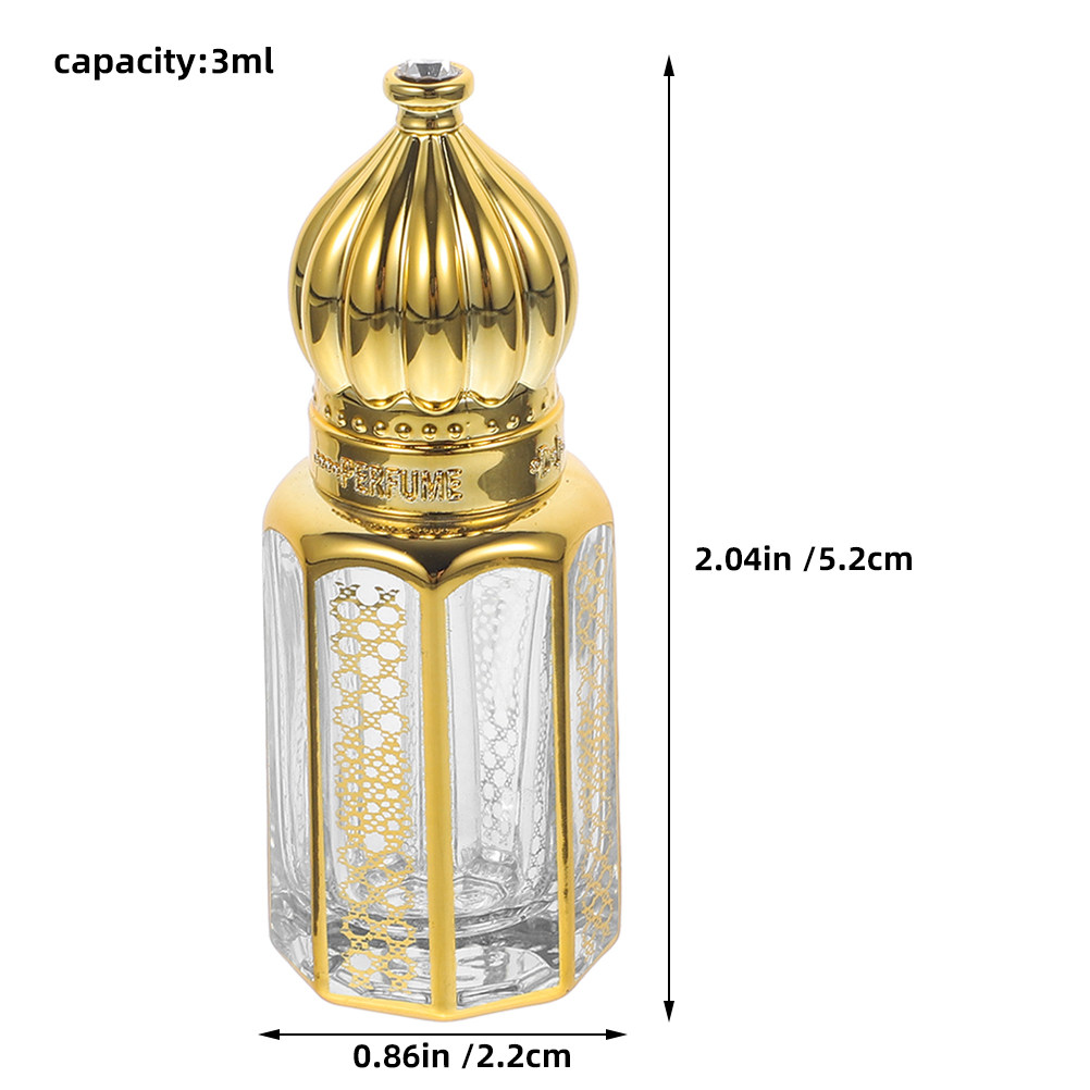 زجاجتان قابلتان لإعادة التعبئة - مراجعة Perfume Fragrance Essential Oil وسعره