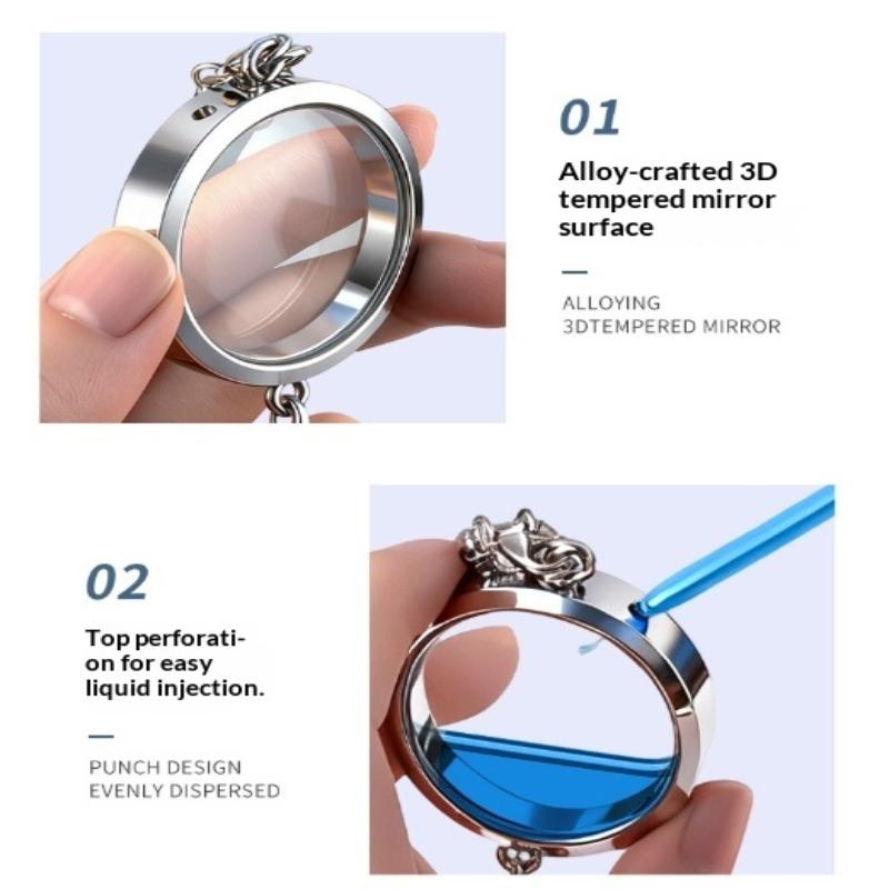 زجاجة عطر معدنية فارغة لتزيين  - مراجعة Perfume Fragrance Samples وسعره