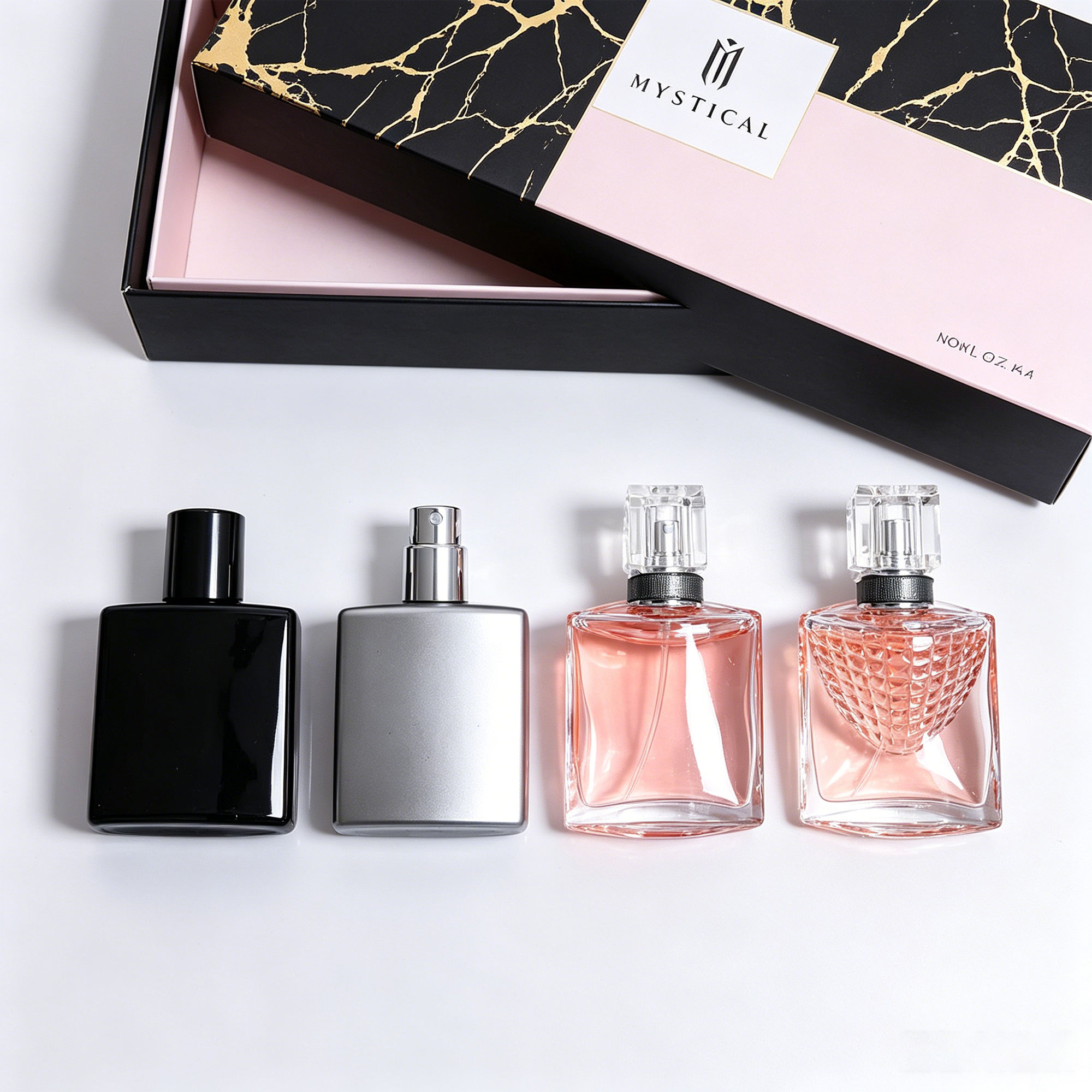 مجموعة من 4 زجاجات عطر مختلطة  - مراجعة Perfume And Fragrance Difference وسعره