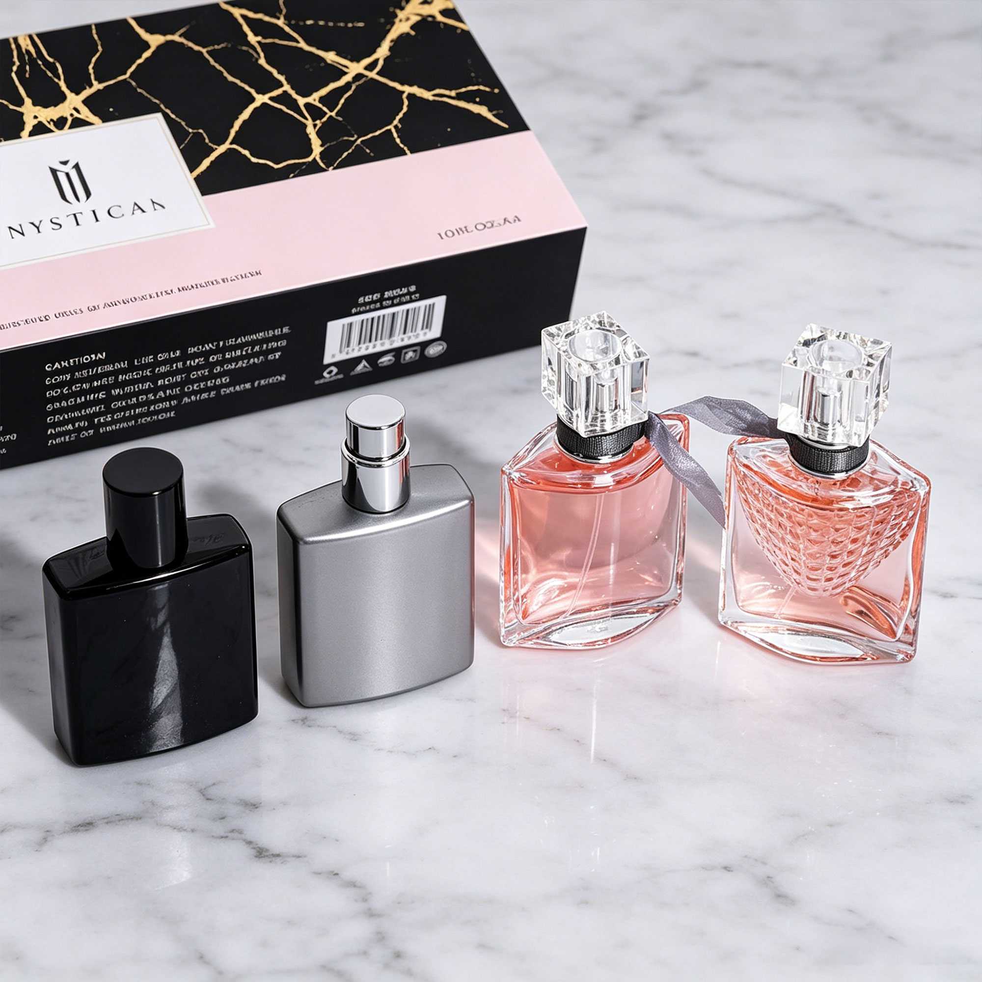 مجموعة من 4 زجاجات عطر مختلطة  - مراجعة Perfume And Fragrance Difference وسعره