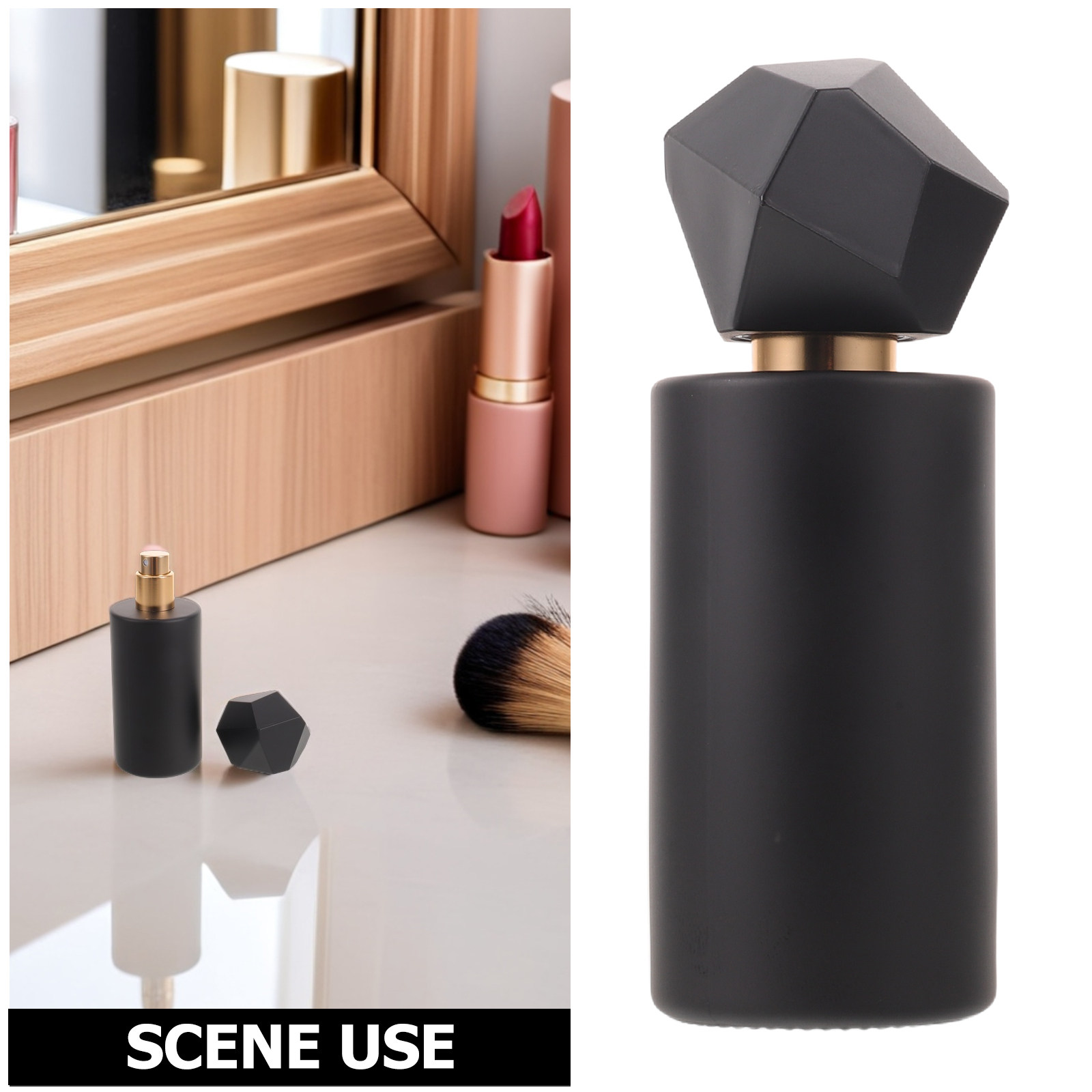 زجاجة عطر أنيقة سعة 100 مل قاب - مراجعة Perfume Fragrance Essential Oil وسعره