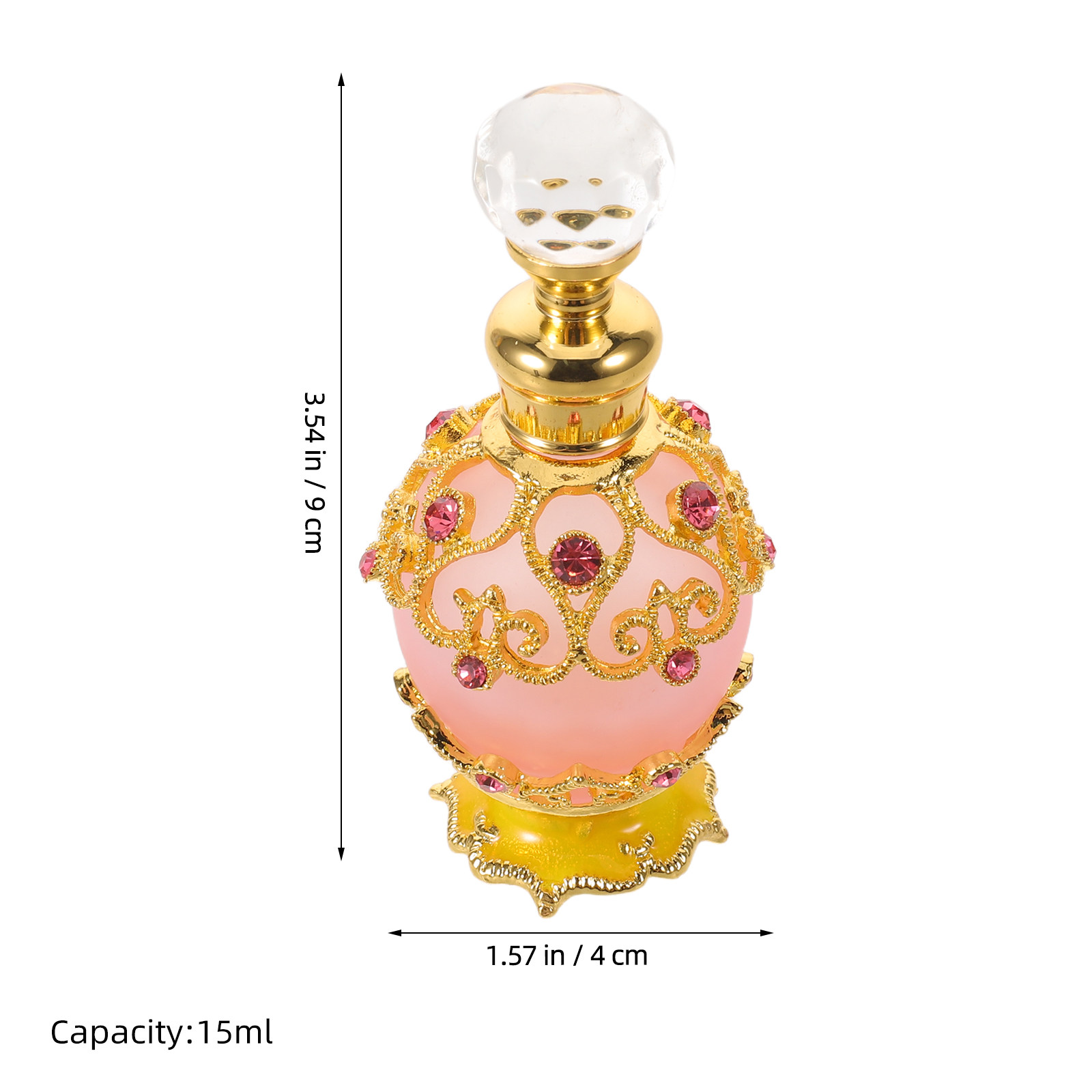 زجاجة عطر كريستالية مرصعة بالأ - مراجعة Perfume Fragrance Oil وسعره