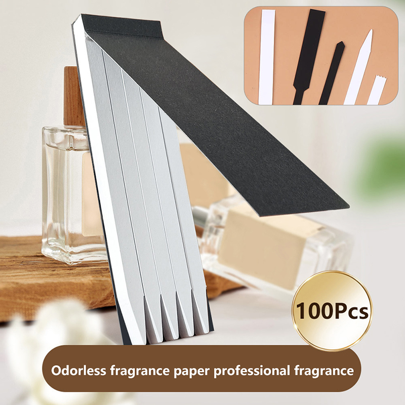 100/500 قطعة شرائط ورقية سوداء - مراجعة Perfume Fragrance Essential Oil وسعره