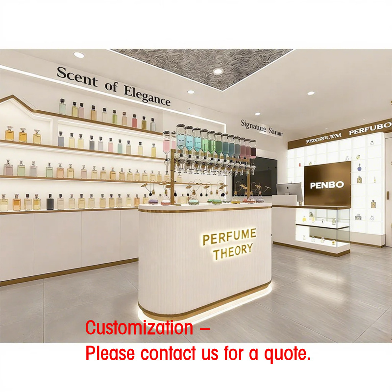 خزانة عرض عطور مضاءة حسب الطلب - مراجعة Perfume Fragrance Shop وسعره