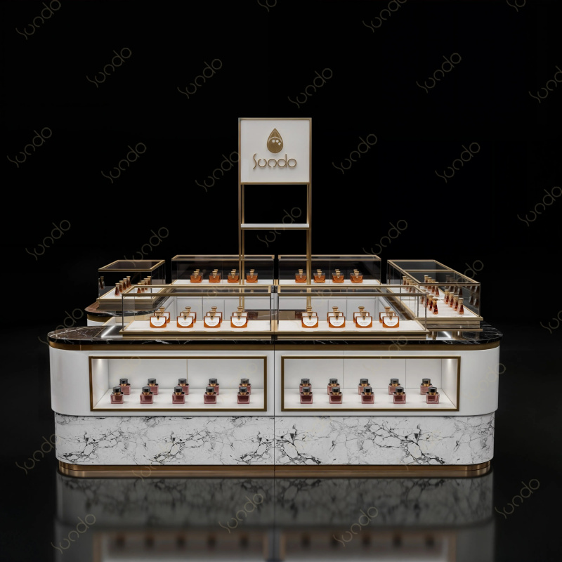 كشك عطور فاخر بتصميم مخصص مع و - مراجعة Perfume Fragrance Shop وسعره
