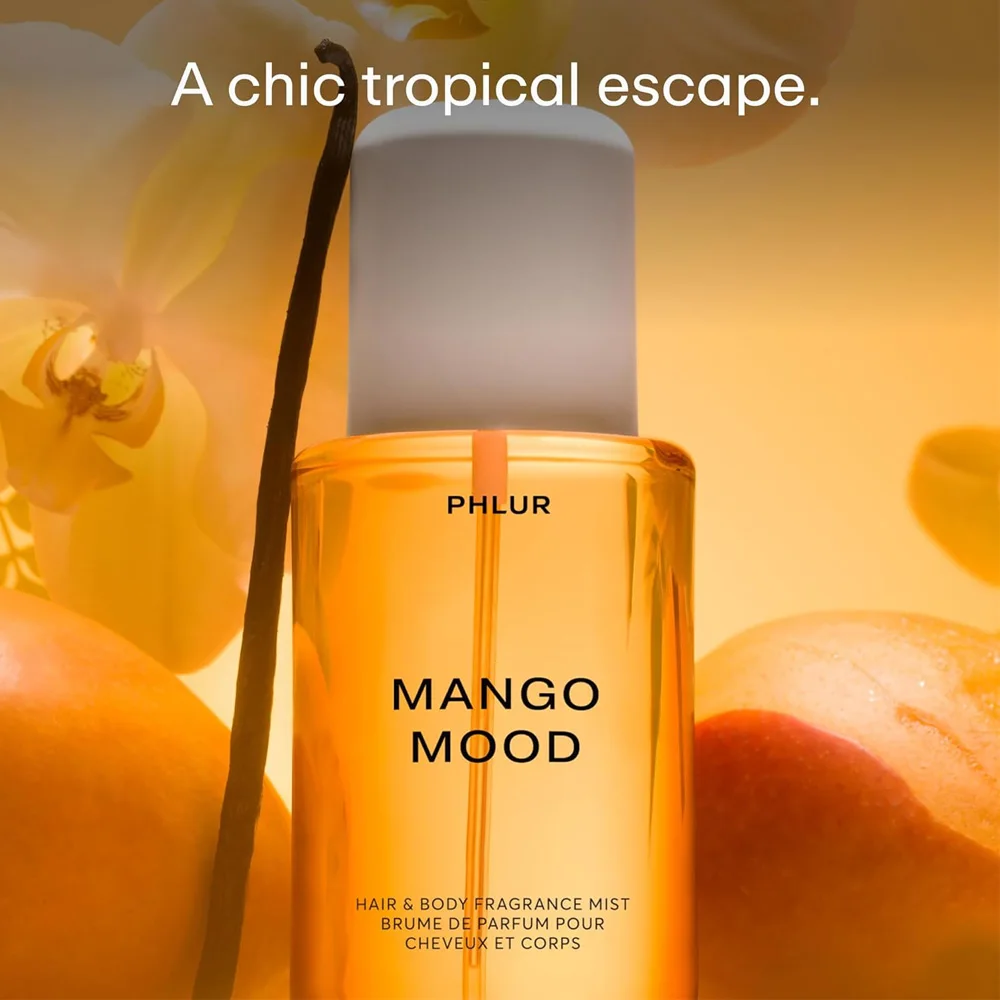 PHLUR مانجو مود رذاذ معطر للشع - مراجعة Fragrance Perfume For Hair وسعره